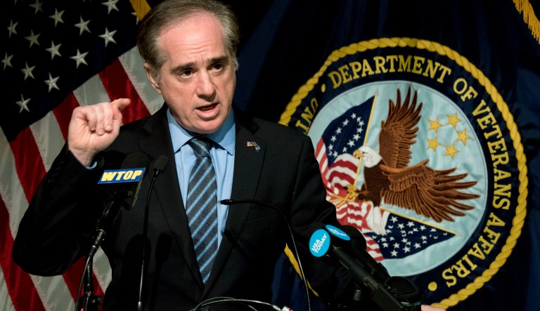 The Department of Veterans Affairs' Office of Inspector General released a report saying that David Shulkin and other VA leaders did nothing to fix up the VA hospital in Washington, D.C. (AP Photo/Andrew Harnik)