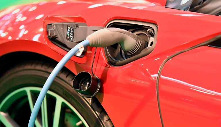 The funding will go to 22 new cost-shared projects through the Vehicle Technologies Office meant to accelerate research on advanced batteries to power electric vehicles, lightweight materials, engine technologies and more energy-efficient mobility systems. (AP Photo/Martin Meissner)