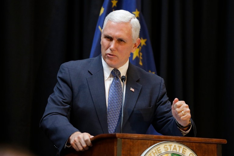 Pence's endorsement of Cruz was panned by Beltway insiders, but it appears to have earned a much warmer reception in the Hoosier State. (AP Photo/Michael Conroy, File)
