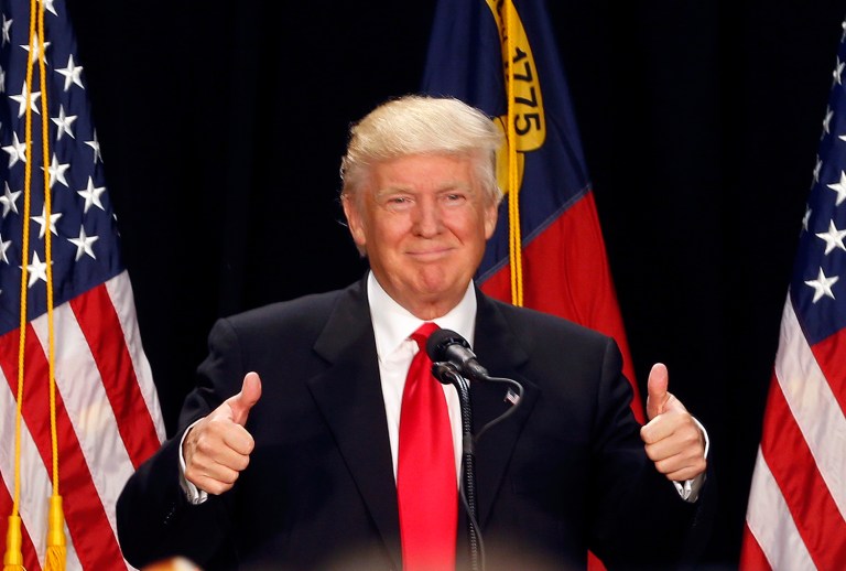 Donald Trump admitted Thursday that he knows he sometimes says the 