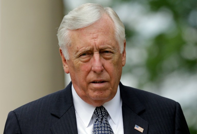 Steny Hoyer, D-Md., said he expects Rep. Sean Maloney, D-N.Y., to re-introduce an amendment that would protect LGBT defense contractors from discrimination. (AP Photo)