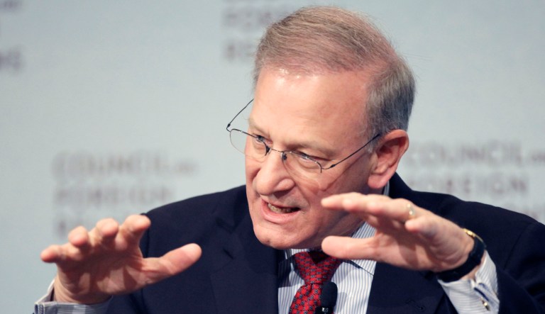 Thomas Hoenig argued that if banks want to increase lending, they could do so by retaining earnings rather than paying dividends to shareholders. (AP Photo/Mark Lennihan)