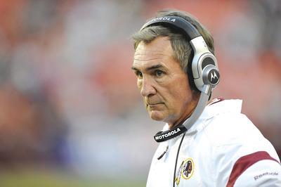 Patrick McDermott/Getty Images
Earlier this week, coach Mike Shanahan blamed the lack of depth on the roster he inherited for the Redskins'slow progress.