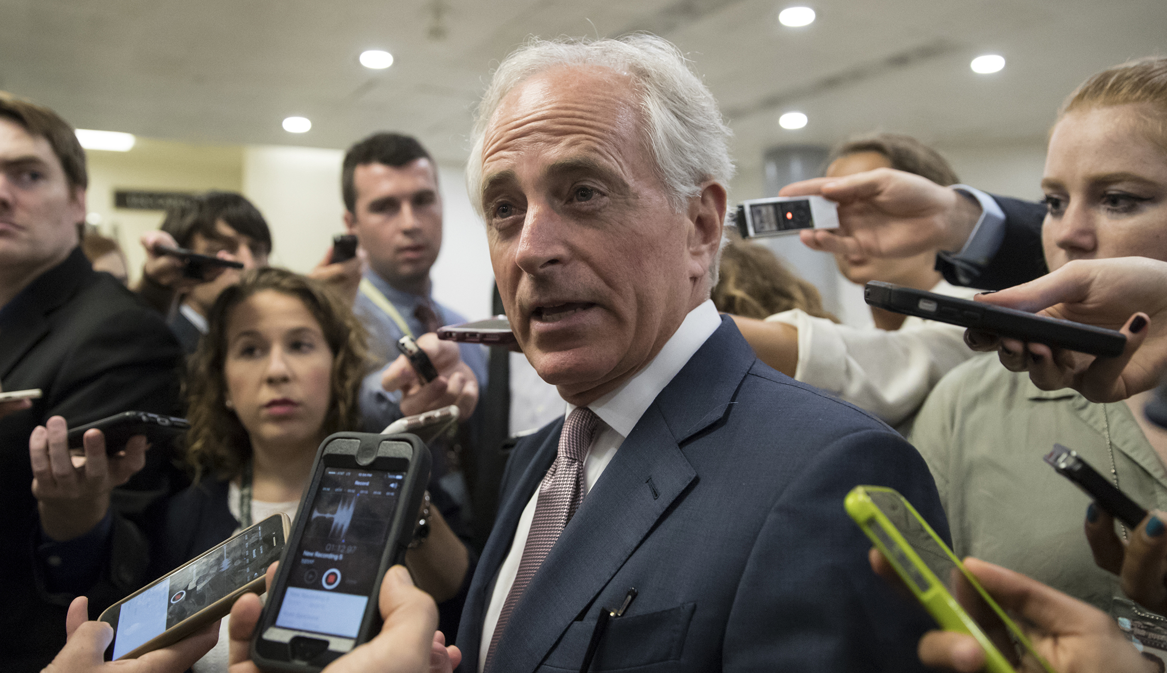 Corker: Trump administration is not opposed to a new war authorization