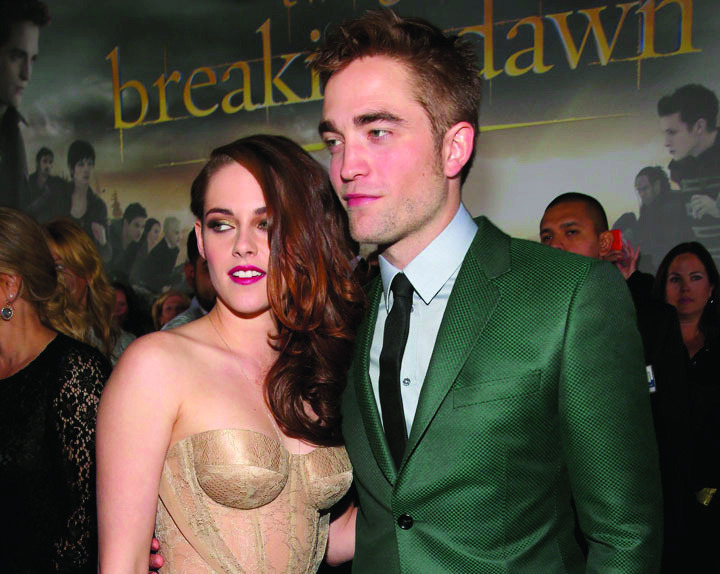 Robert, Kristen top list of highest-grossing celebrity film couples