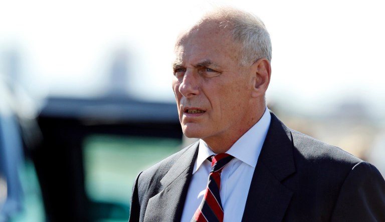 In response to the overwhelming coldness from Trump, Kelly has made an effort to include Cohn. (AP Photo/Alex Brandon)