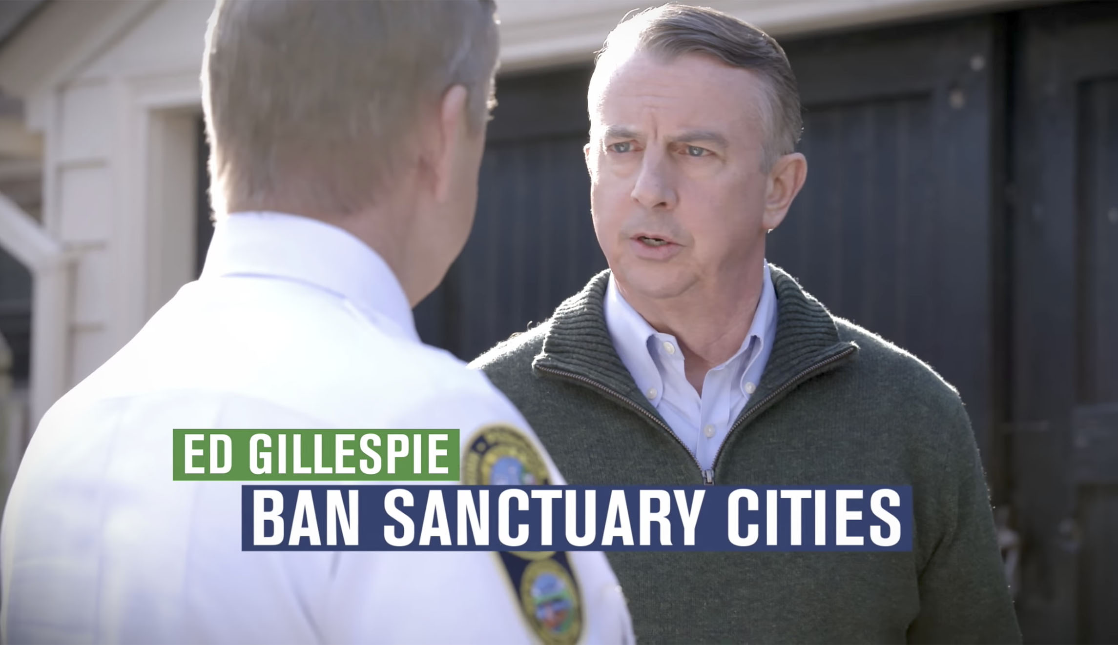 New Ed Gillespie ad focuses on opposition to sanctuary cities