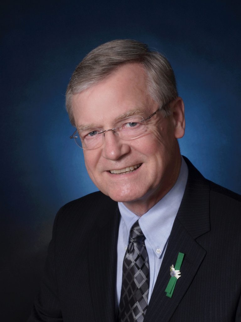 This handout photo provided by Common Cause, taken in 2012, shows Common Cause President and CEO Robert Edgar. Edgar, who represented Pennsylvania for six terms in the House of Representatives and went on to lead the public interest group Common Cause, has died at age 69. (AP Photo/Common Cause)