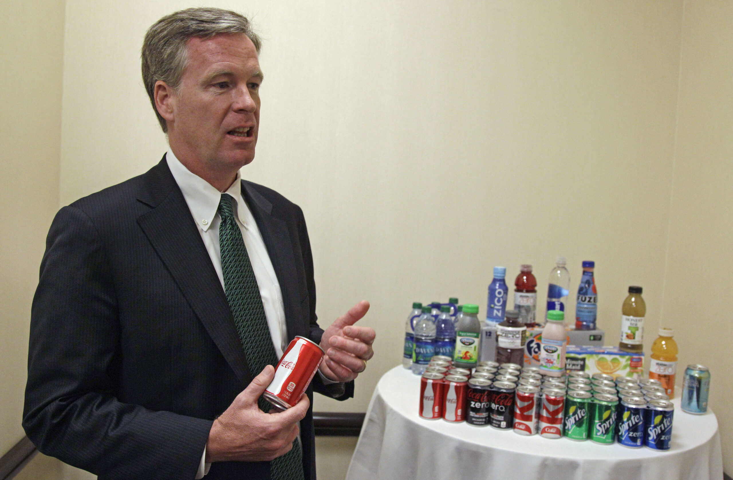 AP Interview: Coke official against NYC soda ban