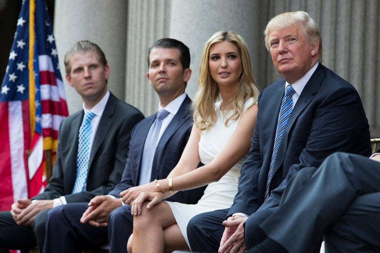 Ivanka and her brothers, Donald Jr. and Eric, left, had not been happy with Corey Lewandowski 