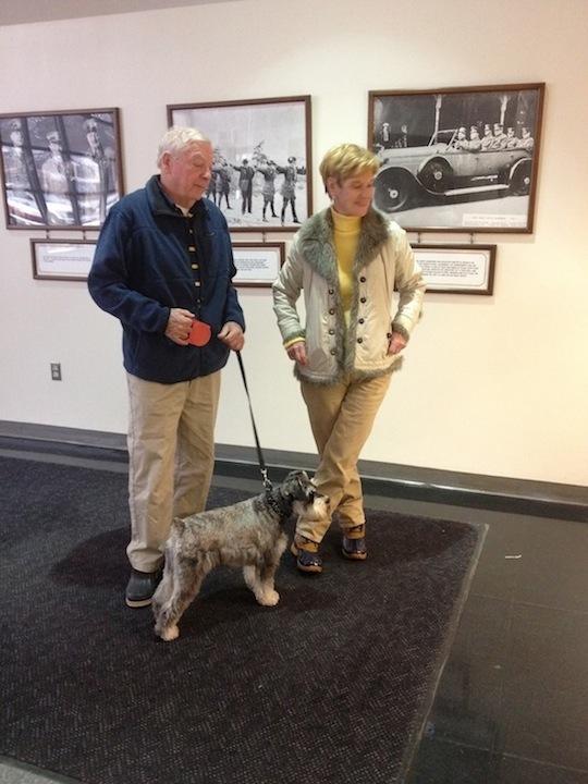 Prince George’s police reunite dog with owners
