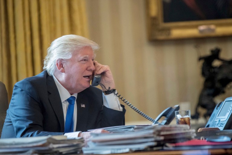 Trump's use of the social media application could run afoul of federal laws. (AP Photo/Andrew Harnik)