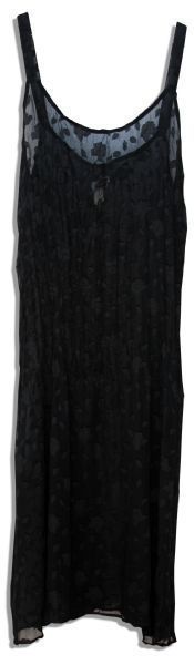 A sheer black floor-length negligee by City Culture is part of the 32 items in the Monica Lewinsky auction.