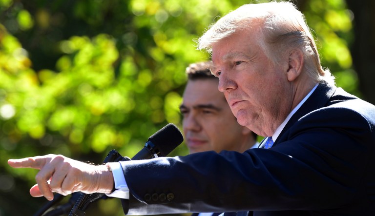 The two positions in New York are particularly controversial because the Trump Organization and its headquarters at Trump Tower are covered by the Southern District of New York in Manhattan. (AP Photo/Susan Walsh)