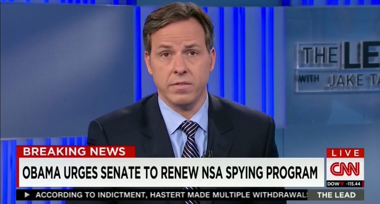 Ã¢â¬ÅThis is the selling job?Ã¢â¬ï¿½ an incredulous Tapper asked, wondering why the president addressing the issue to reporters and not the members of Congress who have the power to kill the bill. (Screenshot)