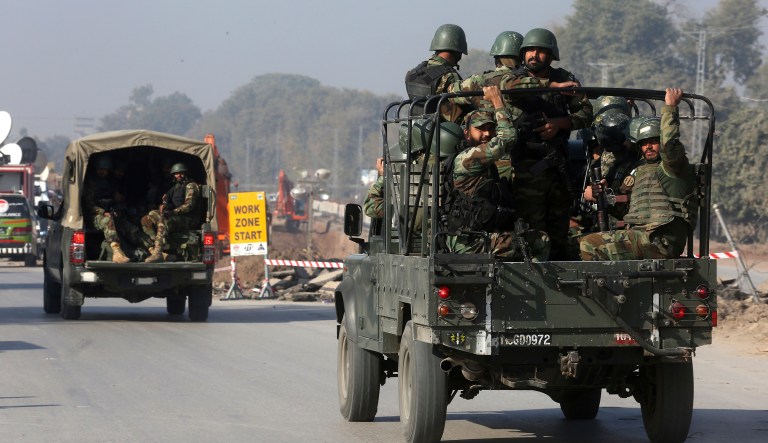 The Pakistani military has lost thousands of soldiers fighting terrorists. Their sacrifices helped save American lives. (AP Photo/Muhammad Sajjad)