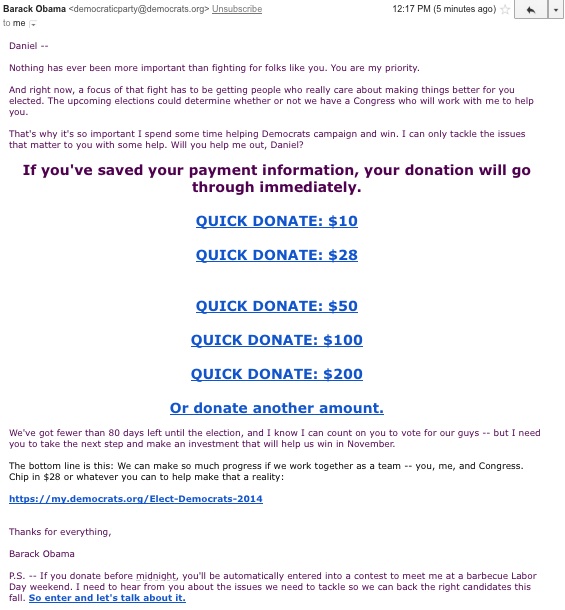 Obama Fundraises Before Speech on ISIS Beheading