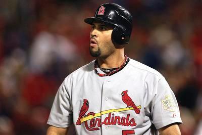 Pujols says Halo and goodbye