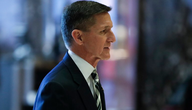 Initially, Justice Department officials suspected Michael Flynn of violating the Logan Act, a 218-year-old law under which no one has ever been prosecuted. (AP Photo/Carolyn Kaster)