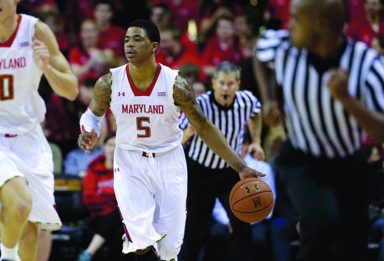 Patrick Semansky/AP
Nick Faust and Maryland have won nine straight games, most of them against non-BCS schools, since opening the season with a loss.