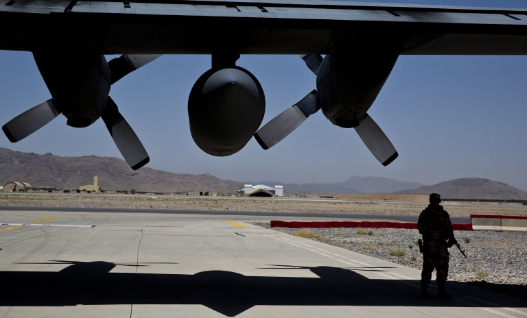 The Pentagon has identified the U.S. soldier killed in Afghanistan as Staff Sgt. Adam Thomas. (AP Photo/Massoud Hossaini)