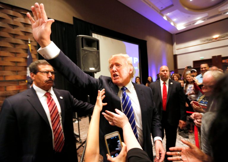 Donald Trump already regularly appears on CNN and MSNBC's programming, and those networks expect to benefit even more now. (AP Photo)