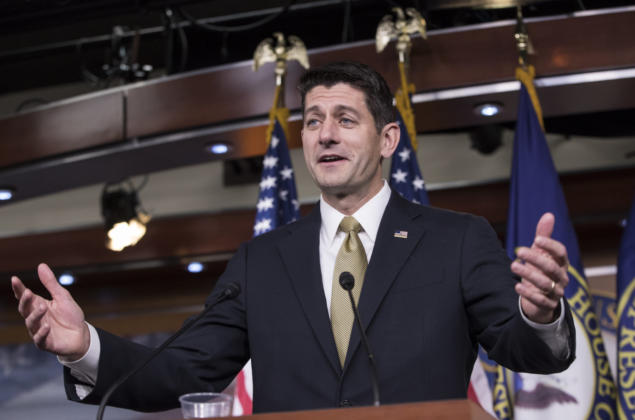 Paul Ryan brushes off Steve Bannon’s challenge to GOP establishment as ‘death, taxes, attacks from Breitbart’