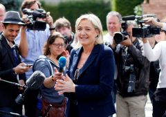 Trump slams ‘witch hunt against Marine Le Pen’