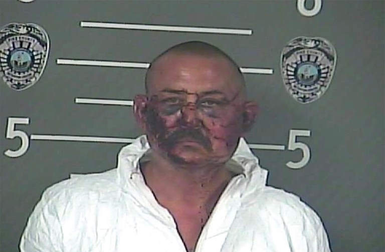 ‘Terrorist on a mission’ kills three officers and police dog in shootout