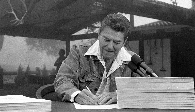The Reagan reforms, with subsequent minor adjustments, seem to have got us to roughly the right place for maximizing revenue. (AP Photo/Charles Tasnadi)