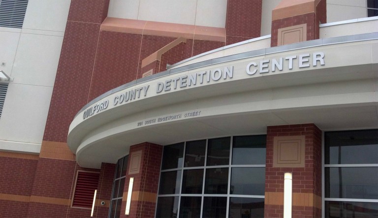 In North Carolina, nearly 80 percent of men behind bars and almost 100 percent of incarcerated women were convicted of crimes that directly or indirectly involved drugs. (@gcsoffice/Twitter)
