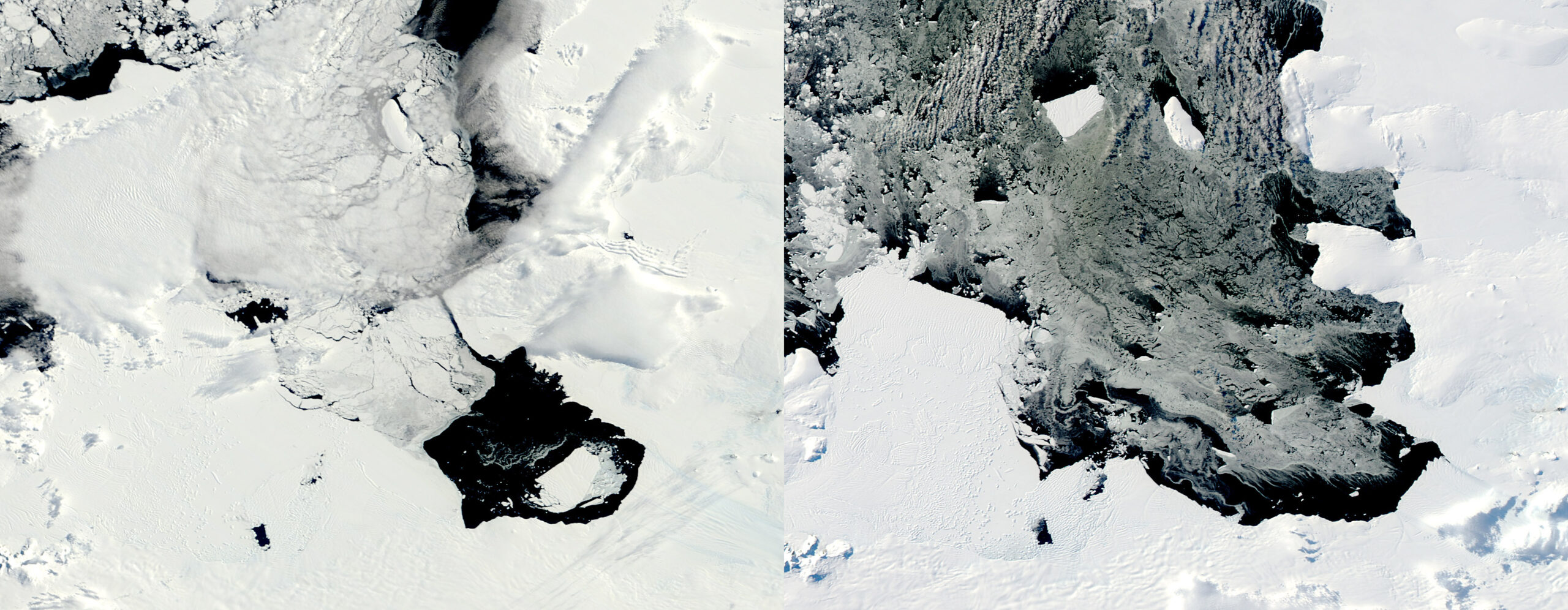 Scientists watch enormous Antarctic iceberg drift