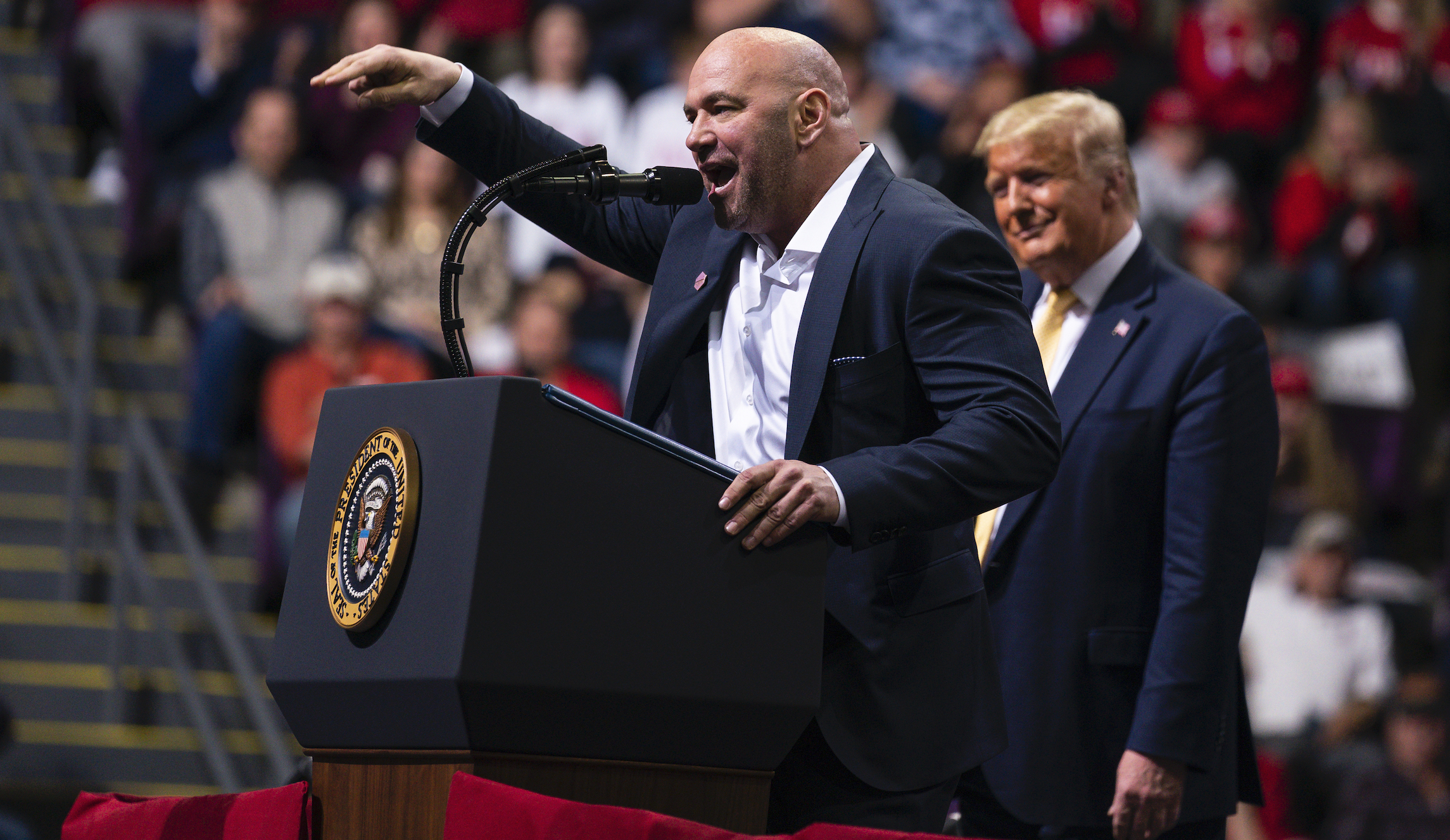 UFC President Dana White backs ‘fighter’ Trump to win reelection