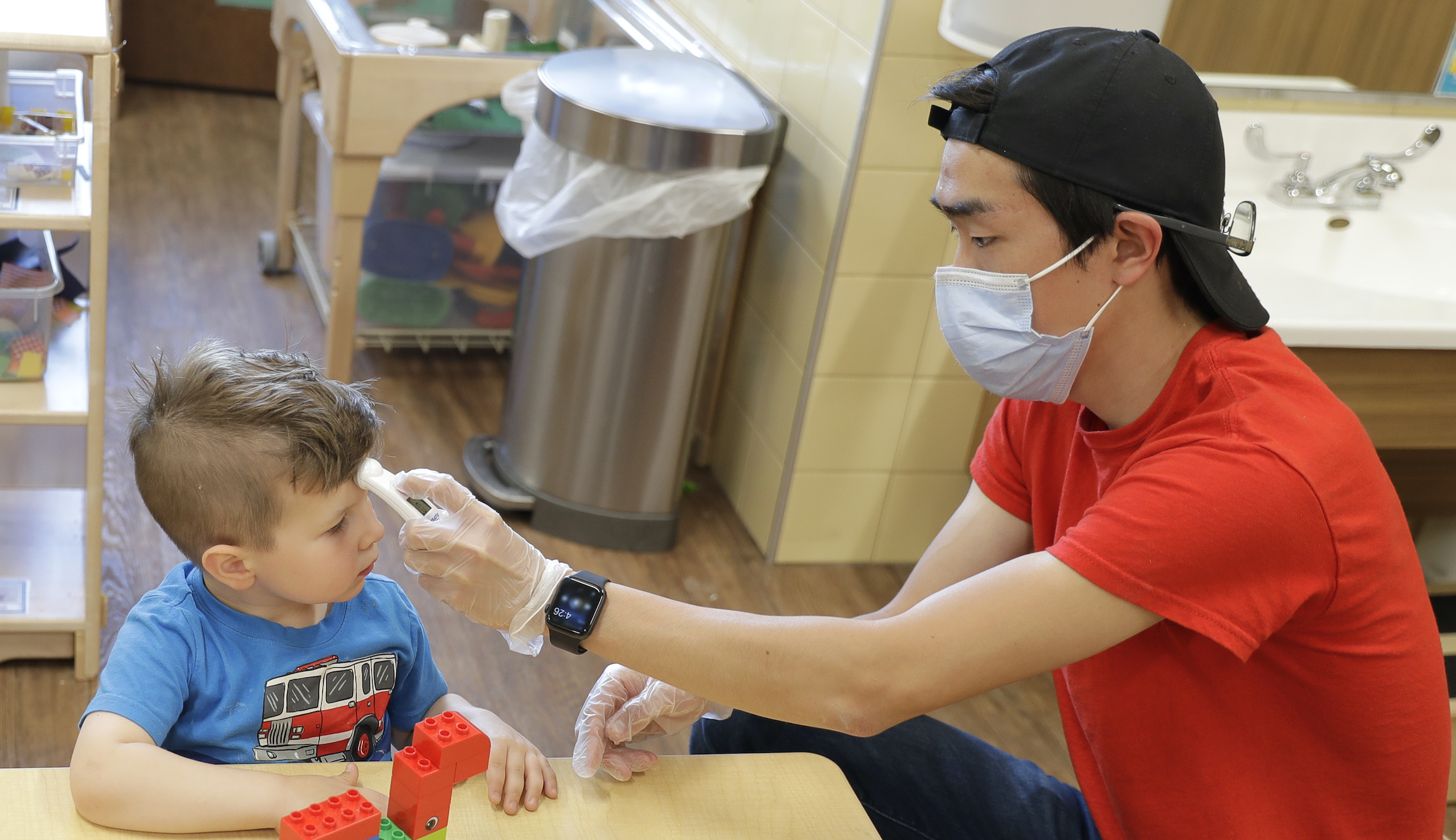 CDC recommends mask-wearing and stringent social distancing measures for childcare centers