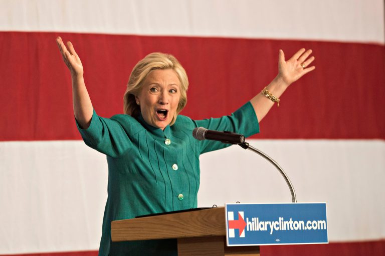 Clinton received support for a union endorsement of nearly 48 percent of the entire IAM membership.Â (Daniel Acker/Bloomberg)