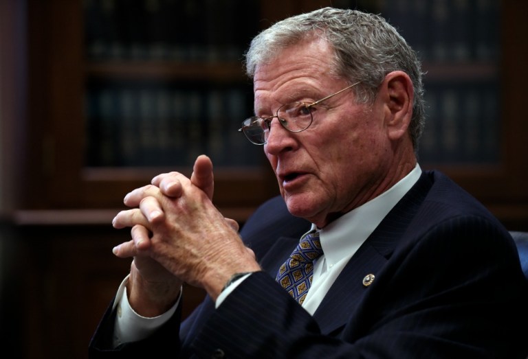 Sen. Jim Inhofe of Oklahoma sent a letter Friday to the head of the EPA outlining his concerns about advisory panels. (AP Photo)