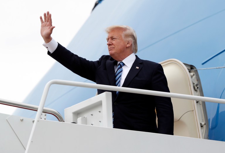 Saudi Arabia will mark the first stop of Trump's four-legged trip. (AP Photo/Pablo Martinez Monsivais)