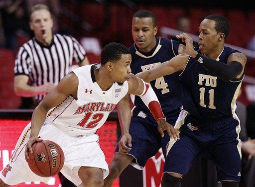 Maryland grinds out 65-61 win