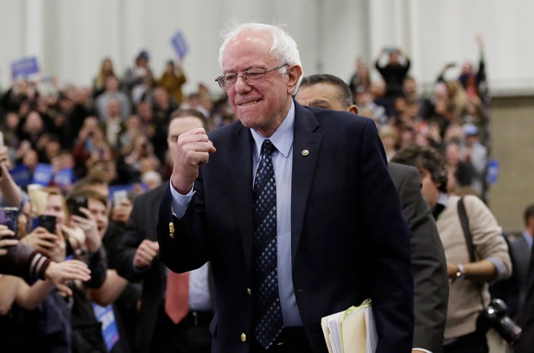 Sanders' attack is notable because it mimics attacks by many congressional conservatives. (AP Photo/Carlos Osorio)