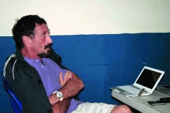 McAfee hospitalized after being denied asylum