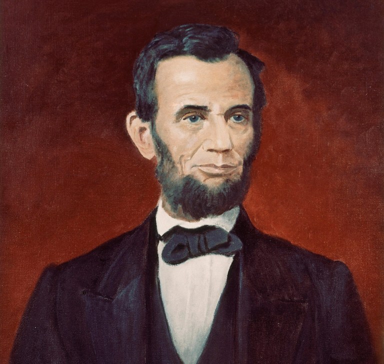 Portrait of Abraham Lincoln. (AP Photo)