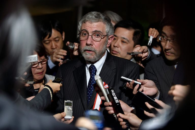 Paul Krugman has some theories about that election. (Franck Robichon/Pool Photo via AP)