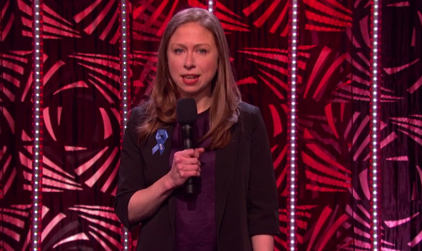 Celebrities and Chelsea Clinton help raise money for ACLU during four-hour telethon