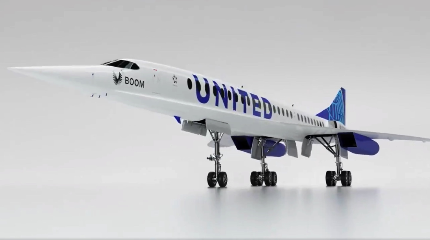United Airlines preparing to use supersonic jets