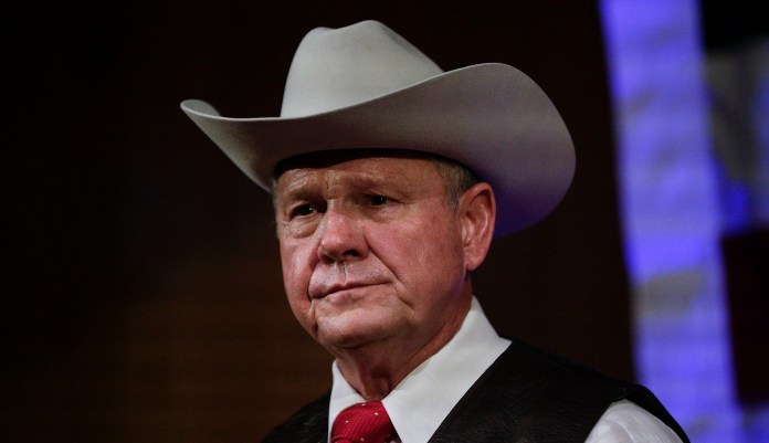 Allegations that Alabama Republican Senate candidate Roy Moore pursued inappropriate relationships with teenage girls when he was in his 30s have some congressional Republicans scrambling, some utterly dismayed. (AP Photo/Brynn Anderson)