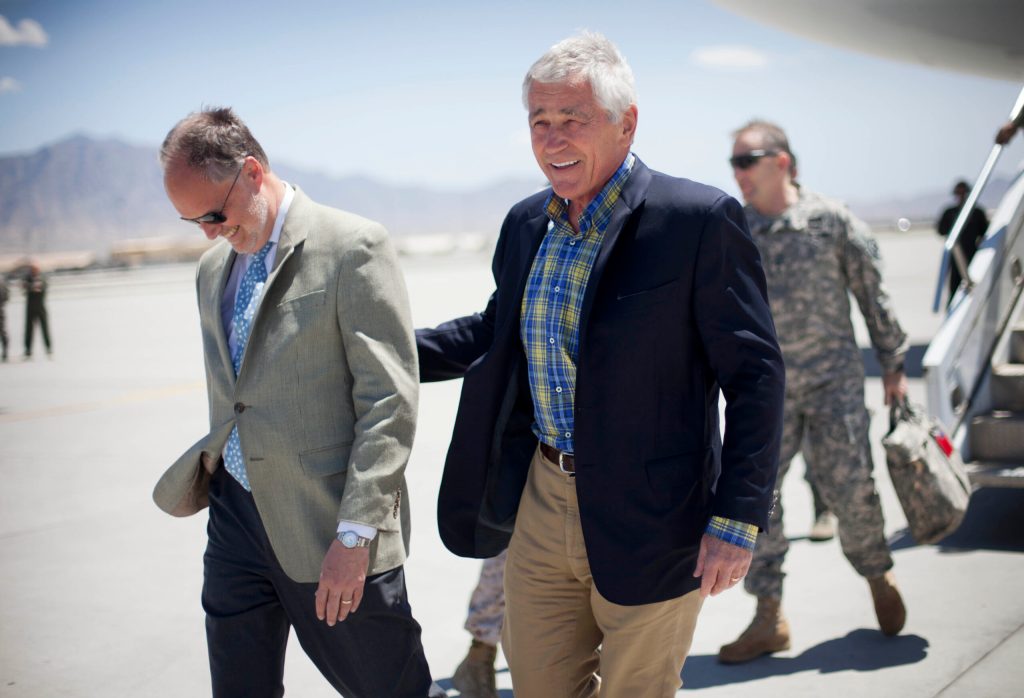 Hagel meets with team that rescued Bergdahl