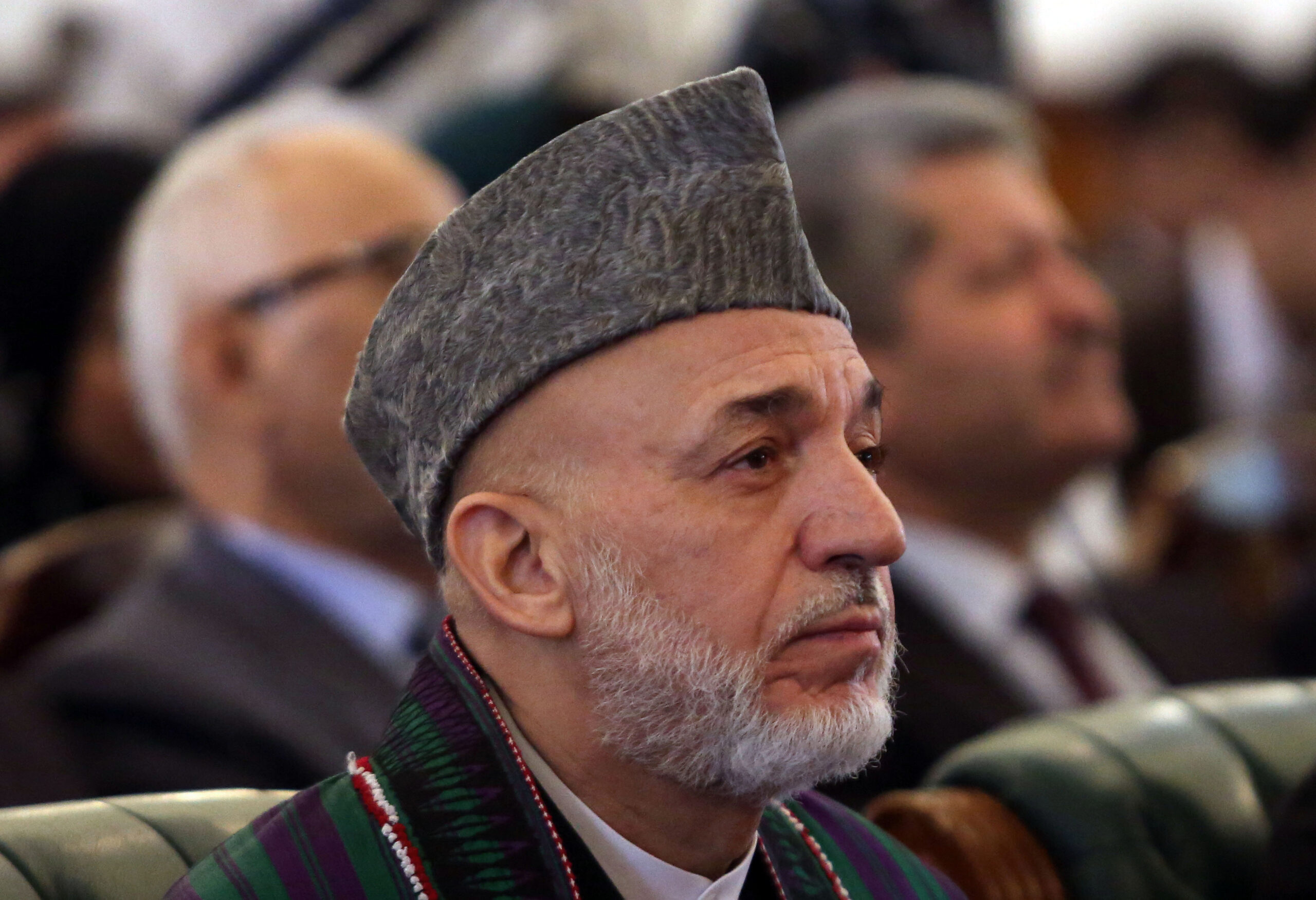 Afghanistan’s Karzai takes one last swipe at US