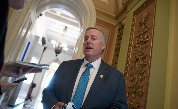 Mark Meadows battles Mitch McConnell’s ‘swamp’ endorsement in Alabama Senate race
