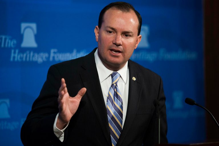 In a speech to Hillsdale College's Kirby Center in Washington, D.C., Lee laid it out like few socially conservative Republicans have done. (Graeme Jennings/Washington Examiner)