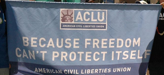The ACLU is arguing the insurance program —œdiscriminates on the basis of sex, in violation of Title VII of the Civil Rights Act and the Affordable Care Act.—£ (AP Photo)